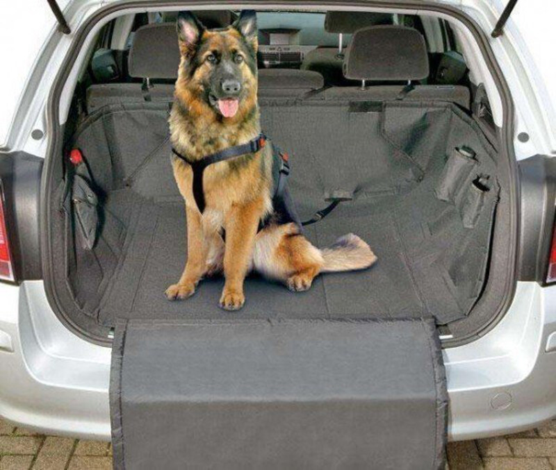 

Karlie Car Safe Deluxe Boot Cover, 165x126cm + 9x49cm, Black