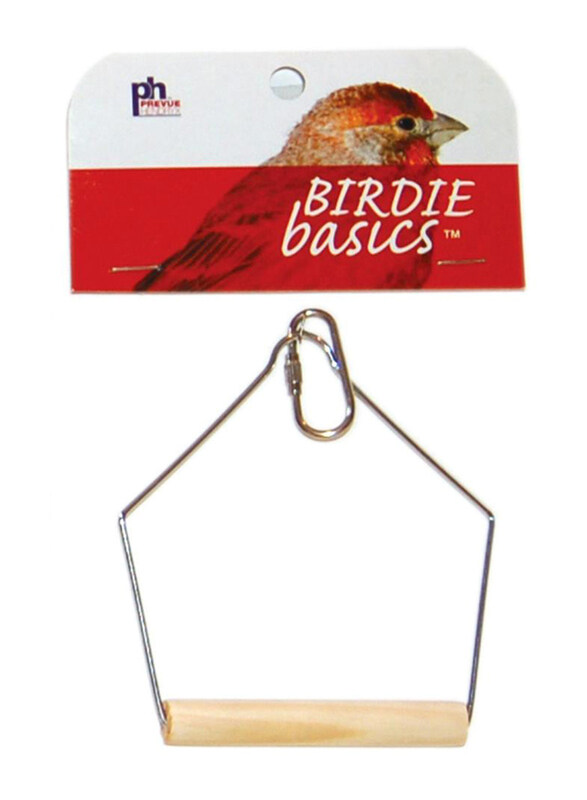 

Prevue Birdie Basics Bird Swing, 4 x 5inch, Silver