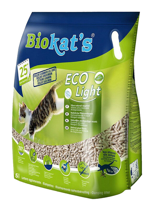 

Biokat's Eco Light Cat Litter, 5 Liter, Beige