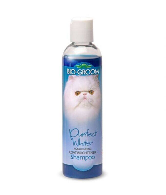 

Bio-Groom Purrfect White Conditioning Coat Brightener Cat Shampoo 8oz