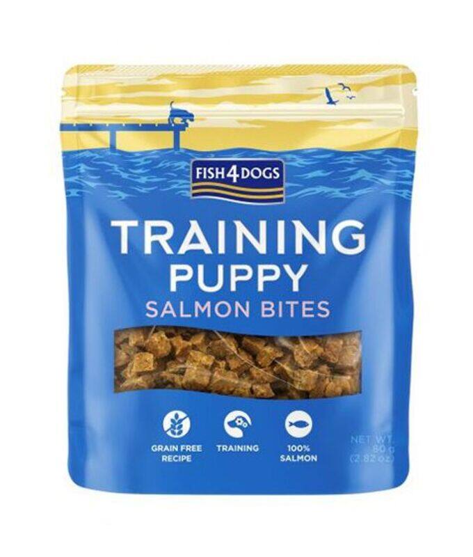 

Fish4Dogs Training Salmon Bites Puppy Treats 80g