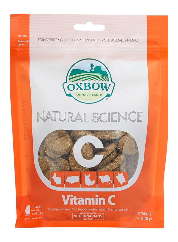 

Oxbow Vitamin C Supplement Small Pets Dry Food, 120g