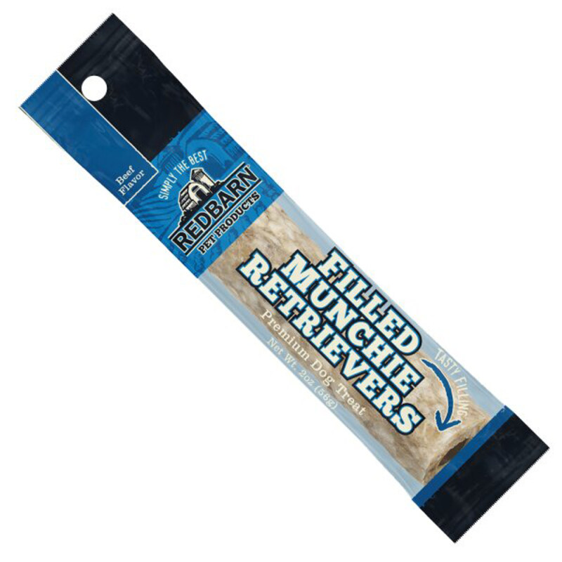 

Redbarn Filled Munchie Retriever Beef for Dog Dry Food, 2oz