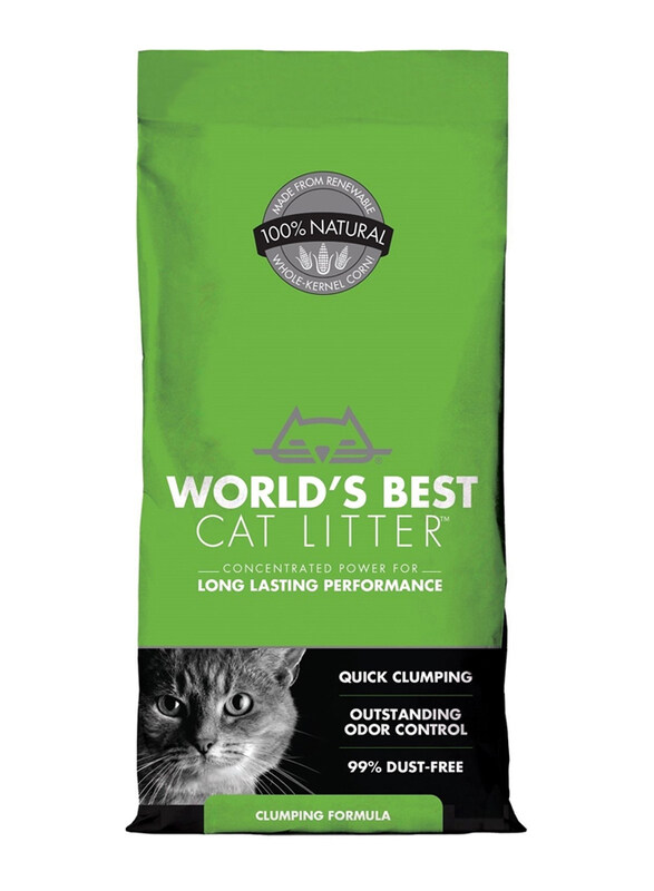 

World's Best Cat Litter Clumping Formula, 8 Lbs, Green