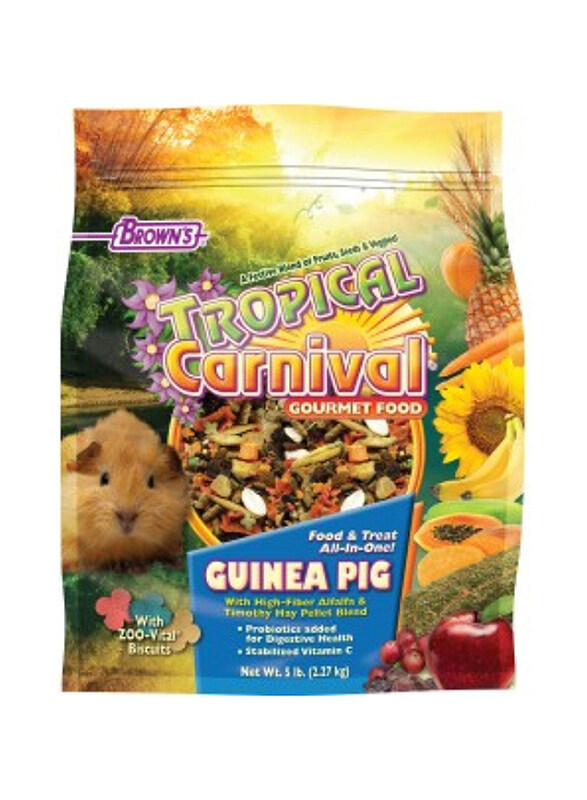 

Brown's Tropical Carnival Gourmet Guinea Pig Dry Food, 2.27Kg