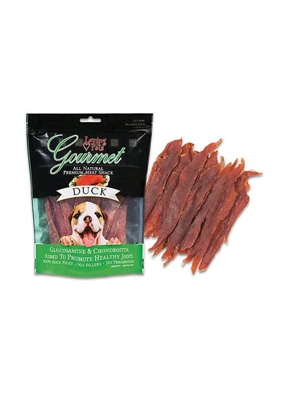 

Loving Pets Duck Gourmet Meat Treats Dog Dry Food, 12oz