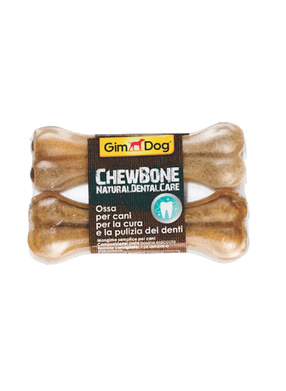 

Gimborn Gimdog Chew Osso Bone Dog Dry Food, 2 x 14cm