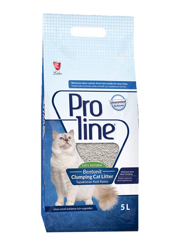 

Lider Proline Bentonite Cat Litter, 5L, White