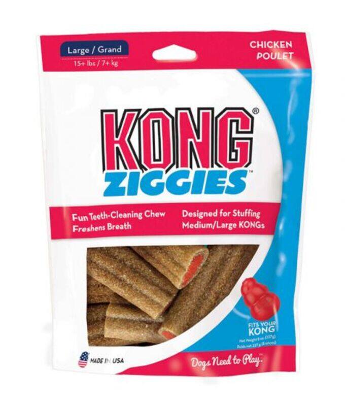 

Kong Kong Ziggies Chicken Dog Treat, 8oz