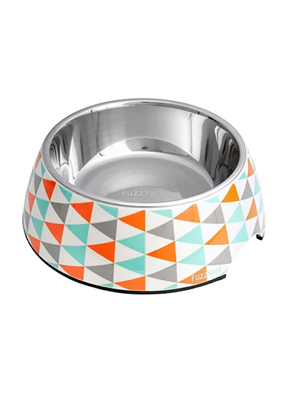 

Fuzzyard Colorado Melamine Pet Bowl, Laarge, Multicolour