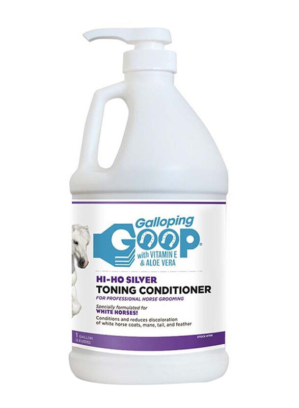 

Galloping Goop Hi-Ho Silver Toning Conditioner, 1 Gallon, White