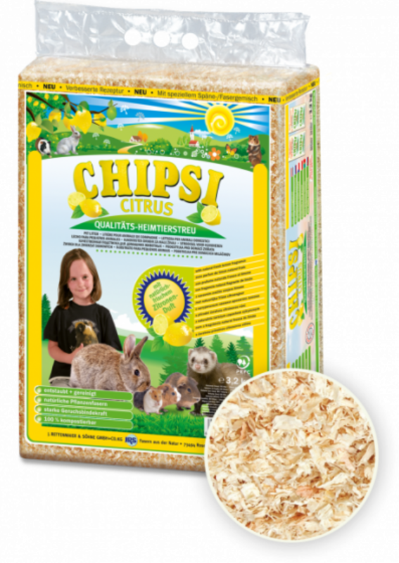 

Chipsi Citrus Scent Small Animal Litter 3.2kg