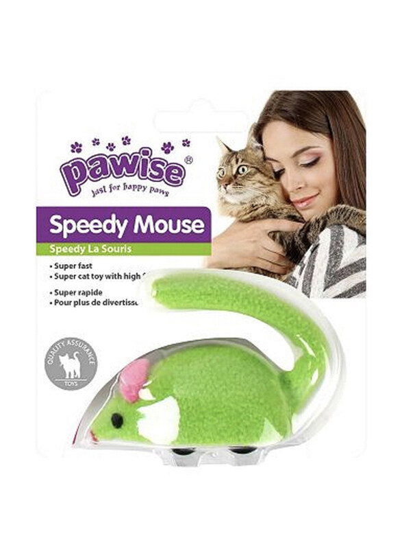 

Pawise Speedy Mouse Cat Toy, Assorted