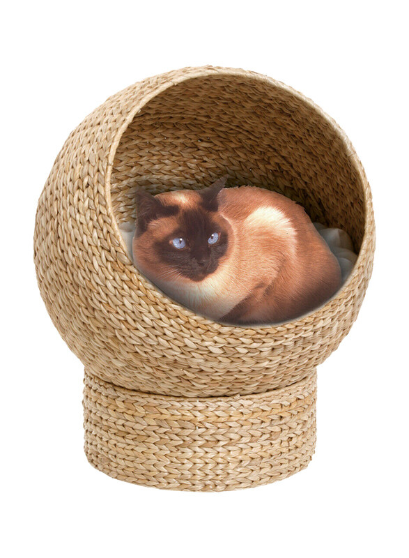 

Karlie Banana Leaf Cat Cave, 47x47x61cm, Beige