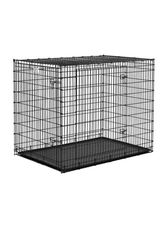 

Midwest Double Door Crate Cage, 54 Inch, Black