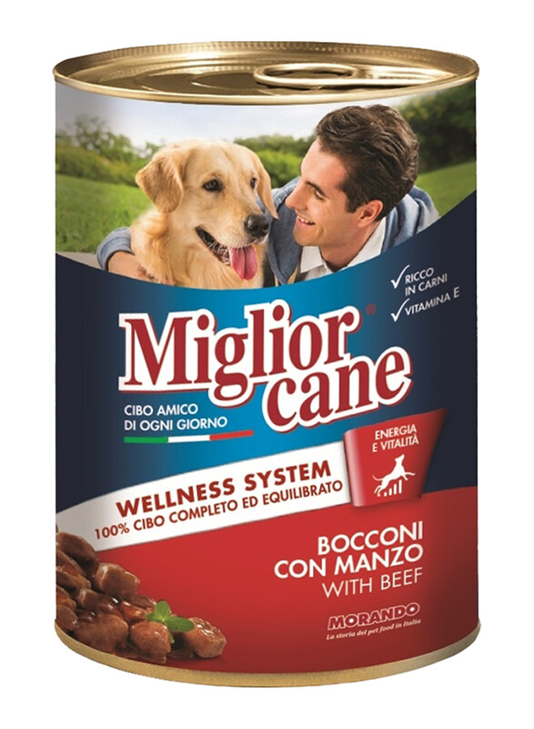 

Miglior Cane Chunks Beef Dog Wet Food, 405g