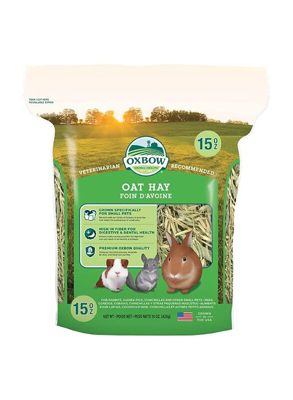 

Oxbow Oat Hay Small Pets Dry Food, 15oz