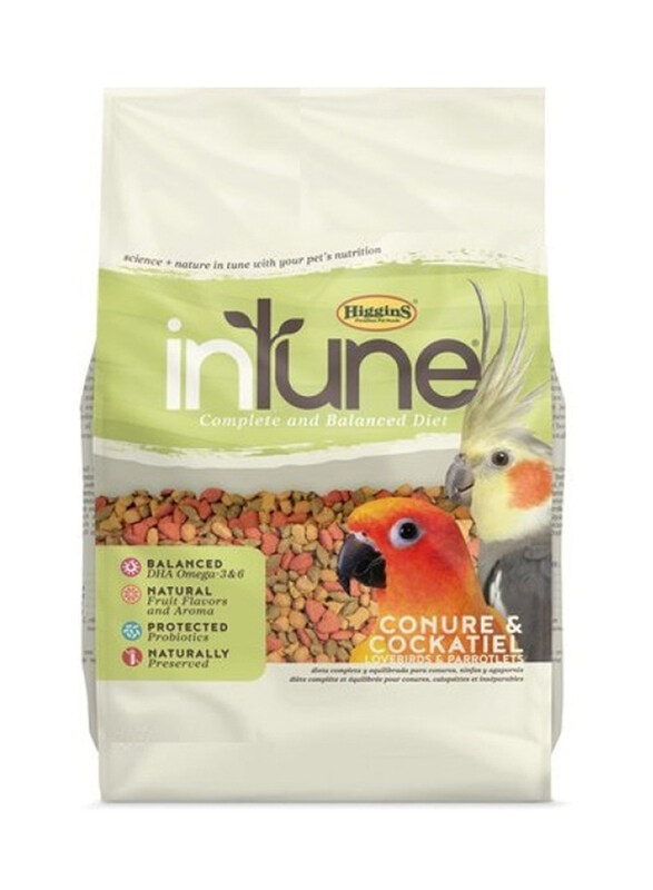 

Higgins Intune Conure/Cockatiel Birds Dry Food, 2 Lbs