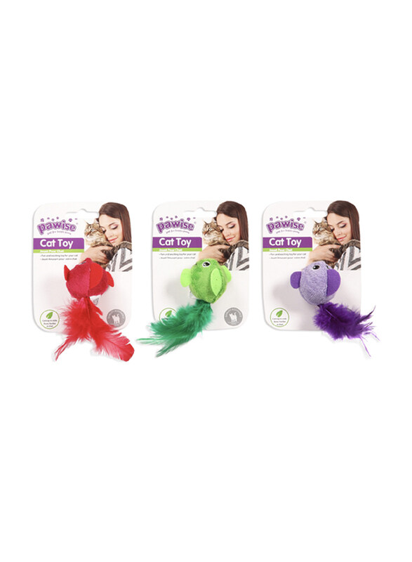 

Pawise Cat Toy Bird, Assorted