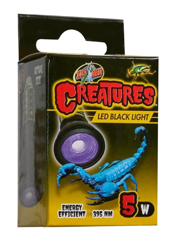 

Zoomed Creature LED Black Light, 5W, Multicolour