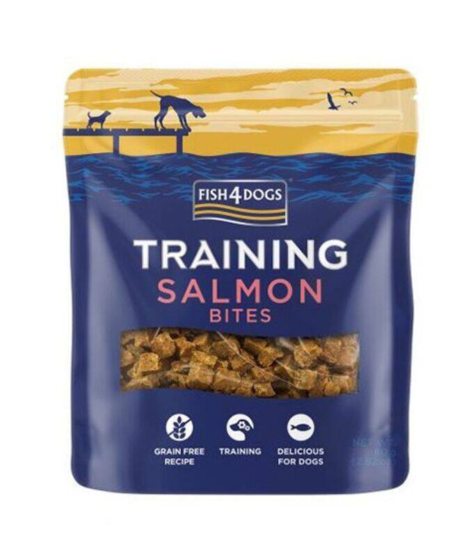 

Dogslife Fish4Dogs Training Salmon Bites Dog Treats 80g