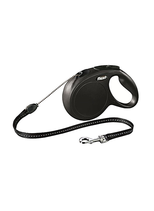 

Flexi Medium New Classic Cord, 8M, Black