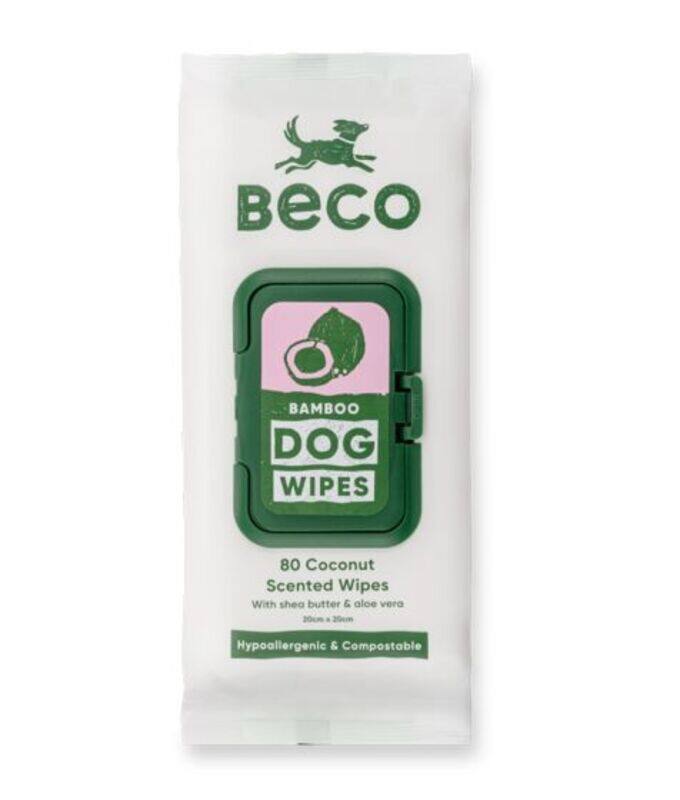 

Beco Bamboo Coconut Scented Dog Wipes