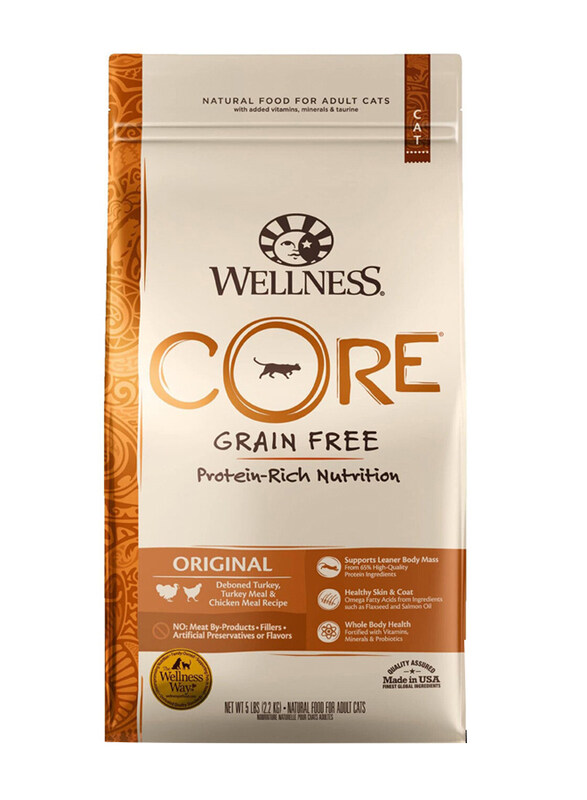 

Wellness Core Cat Adult All Breeds Original Turkey with Chicken Cat Dry Food, 1.75Kg