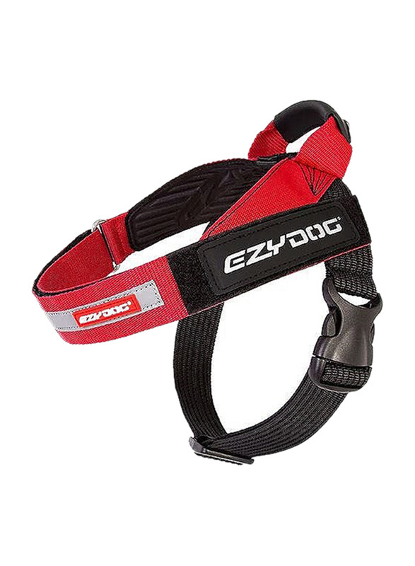 

Ezydog Express Dog Harness, Large, Red