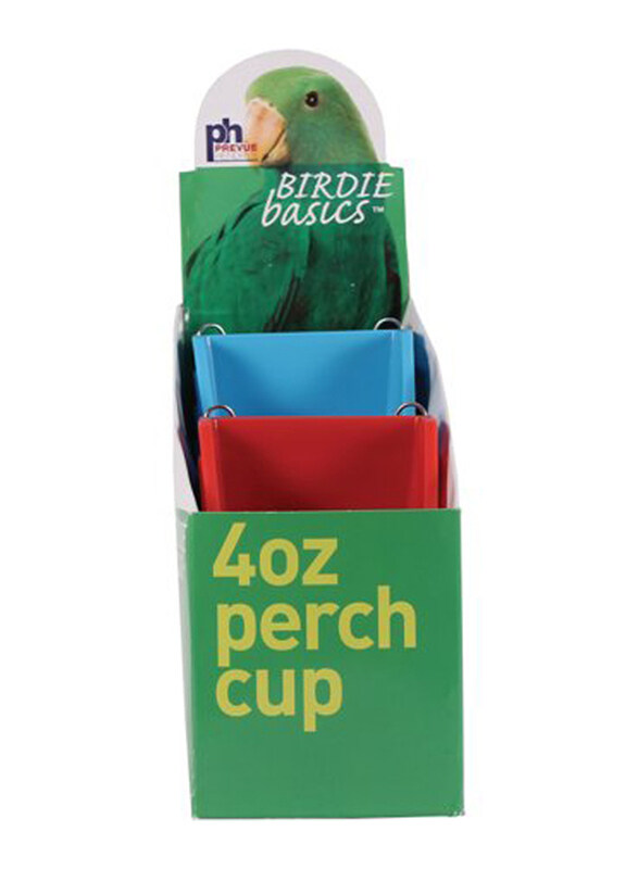 

Prevue Birdie Basics 4oz Perch Cups, 12 Pieces, Multicolour
