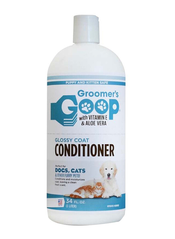 

Groomer's Goop Glossy Coat Conditioner, 34oz, White