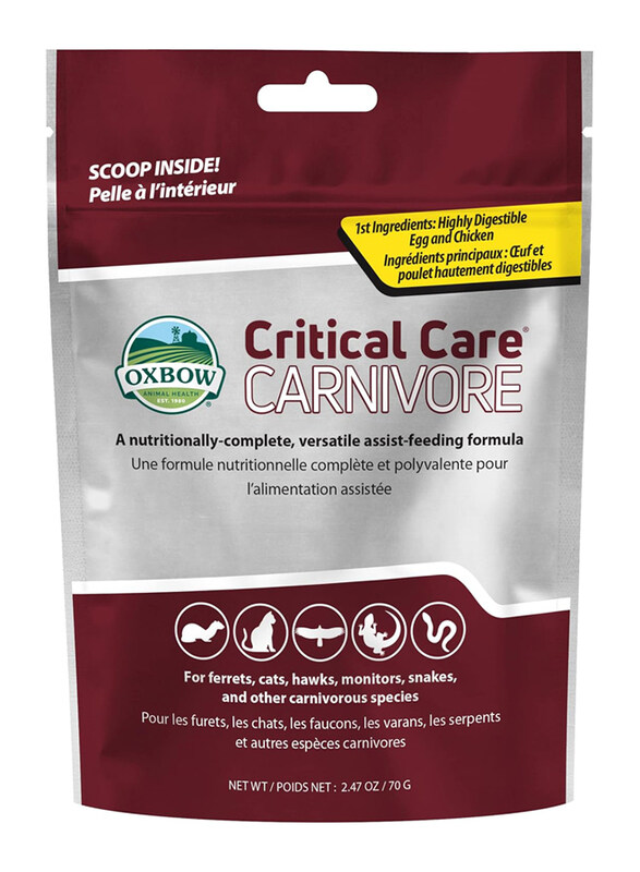 

Oxbow Animal Health Critical Care Small Pets Dry Food, 70g