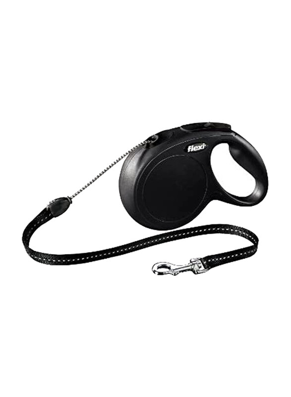 

Flexi 8-Meter New Classic Cord, Small, Black