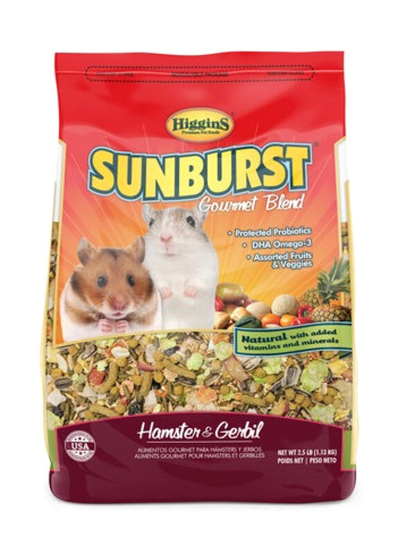 

Higgins Sunburst Hamster/Gerbil Dry Food, 2.5 Lbs
