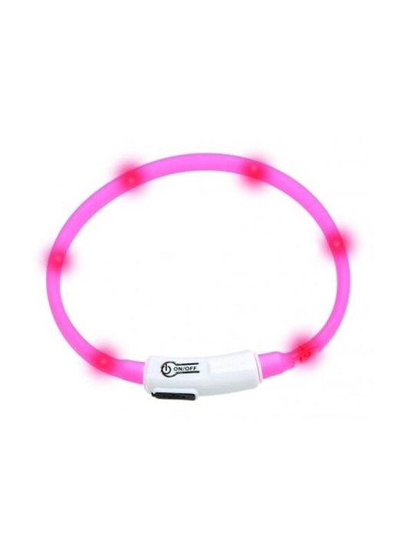 

Karlie 70cm Visio Light LED Hose Collar, Pink