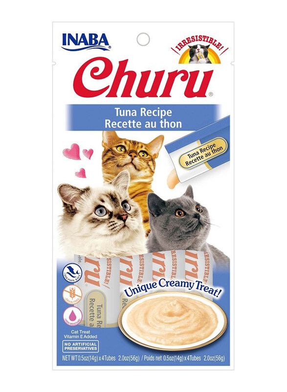 

Inaba Churu Tuna Recipe Cat Wet Food, 56g