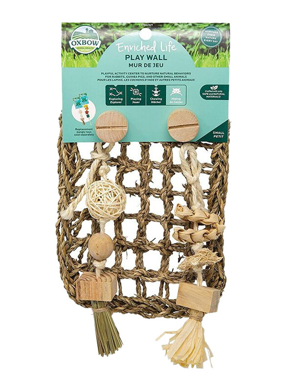 

Oxbow Enriched Life Play Wall, Small, Brown