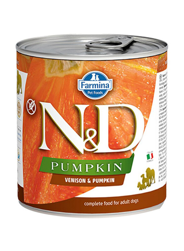 

Farmina N&D Venison & Pumpkin Dog Wet Food, 285g