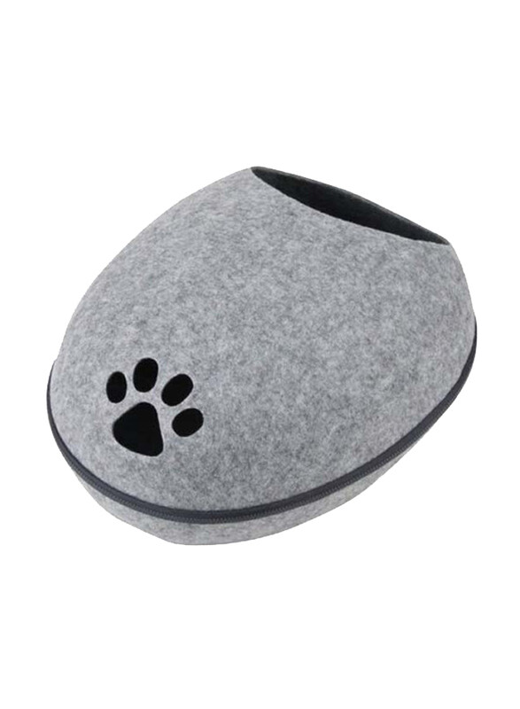 

Pawise Cave Cat Bed, Grey