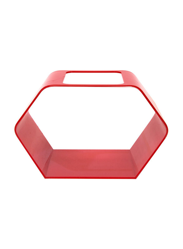 

Zoomed Hexagon Betta Condo, Red