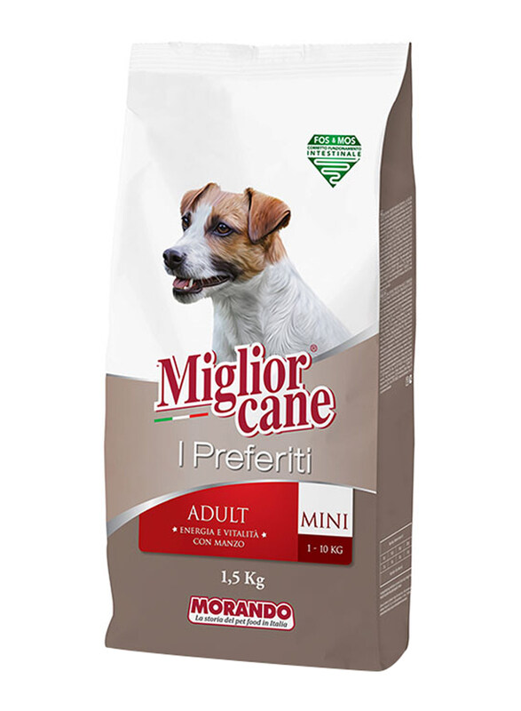 

Miglior Cane Mini Croquettes Beef Dog Dry Food, 1.5Kg