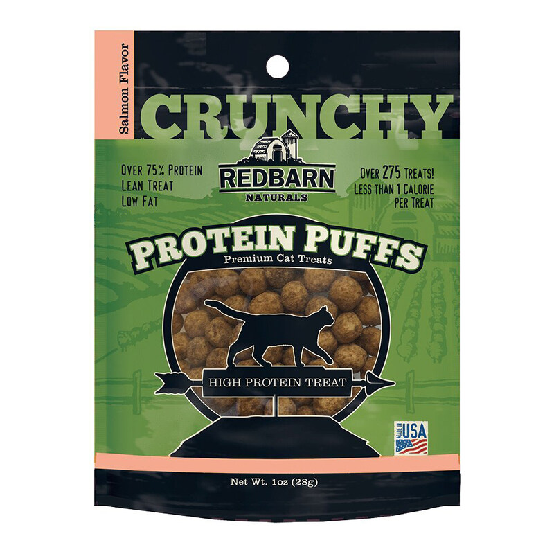 

Redbarn Protein Puffs Salmon for Cat Dry Food, 1oz