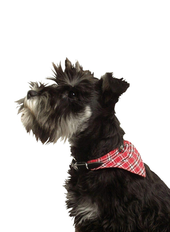 

Karlie Rondo Collar with Scarf Verst/ADJ 26-32cm, 37x1.2cm, Black/Red