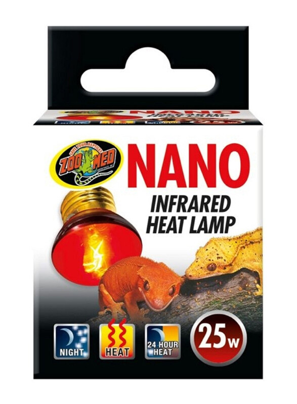 

Zoomed Nano Infrared Heat Lamp, 25W, Multicolour