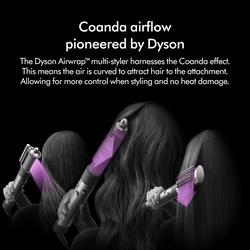 Dyson Airwrap Complete Long HS05 Multi Hair Styler, 1300W, Nickel/Copper