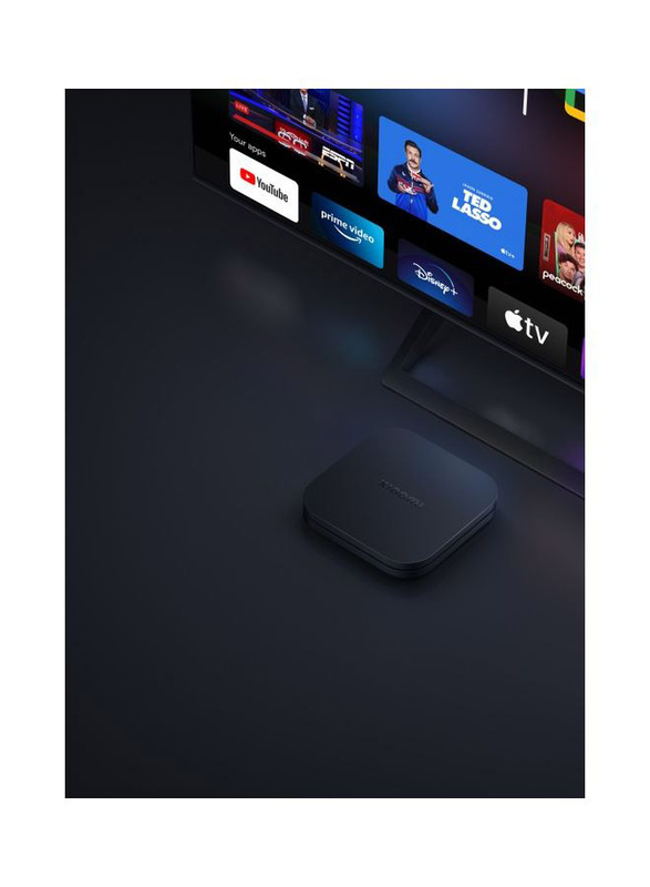 Xiaomi Mi Box S (2nd Gen) 2023 with 4K Ultra HD Streaming Media Player, Black