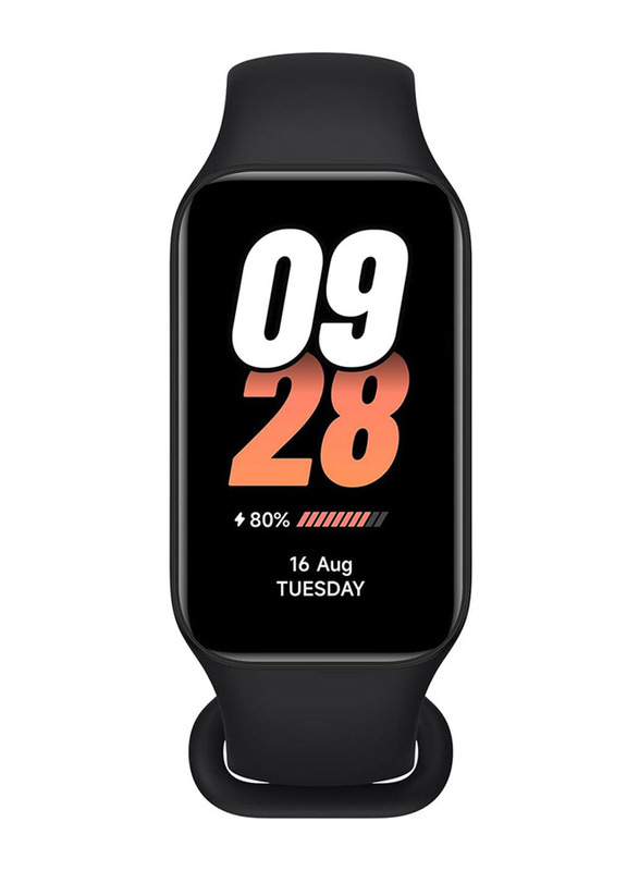 Xiaomi 8 Active Vibrant Smart Band, 1.47-inch TFT Display, 9.99mm Ultra-Slim Body, 5 ATM Water Resistant, 14 Days Battery Life, GPS, 100+ Workout Mode, Black