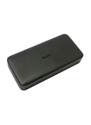 Xiaomi 20000mAh Fast Charging Power Bank with 2 USB Type-A, USB Type-C and Micro USB Input, Black
