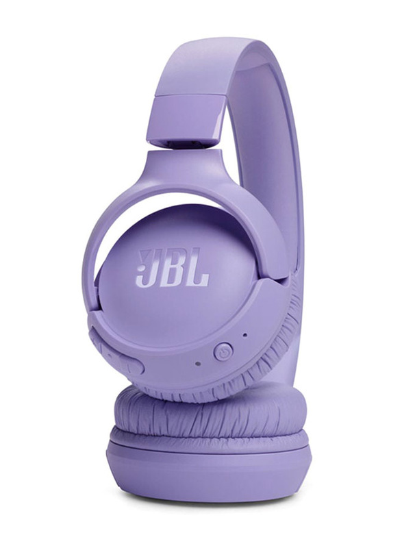 JBL Wireless Over-Ear Headphones, JBLT520BTPUREU, Purple