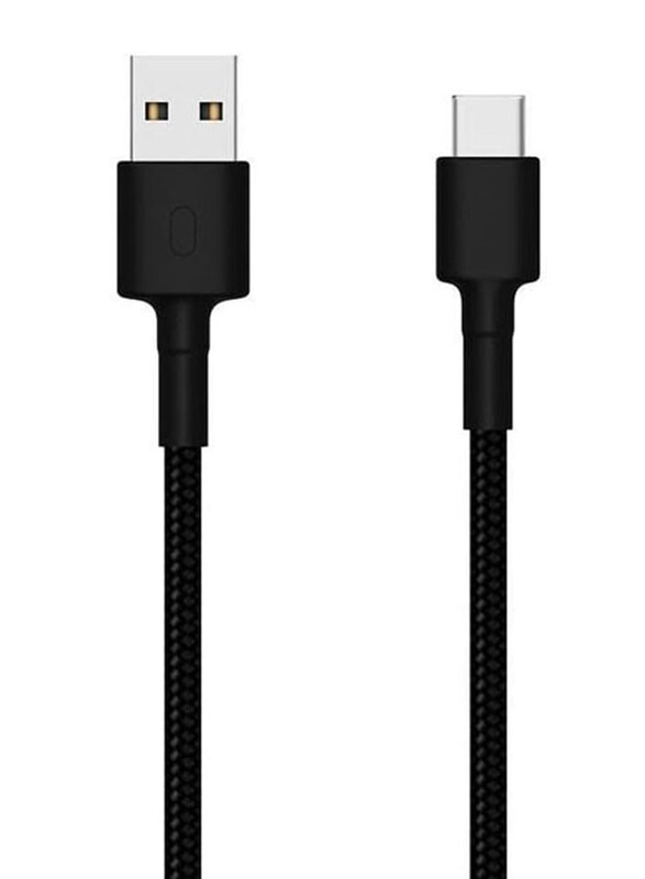 

Xiaomi 1-Meters Mi USB Type-C High Quality Braided Cable, USB A 2.0 Male to USB Type-C, Black